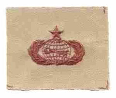 AIR FORCE SENIOR INTELLIGENCE BADGE IN DESERT CLOTH - Saunders Military Insignia