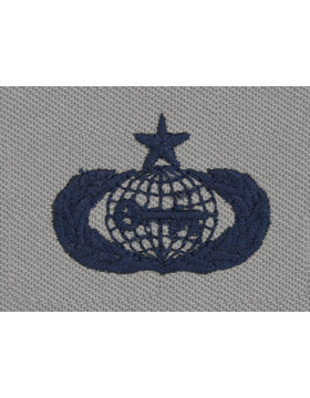 AIR FORCE SENIOR INTELLIGENCE BADGE ON ABU CLOTH - Saunders Military Insignia