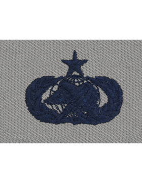 AIR FORCE SENIOR LOGISTICS BADGE ON ABU SEW ON CLOTH - Saunders Military Insignia