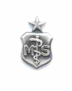 Air Force Senior Medical Service Badge Old Service Finish