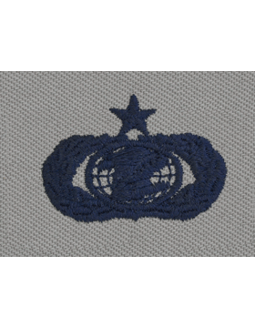 AIR FORCE SENIOR METEOROLOGIST BADGE ON ABU SEW ON CLOTH - Saunders Military Insignia