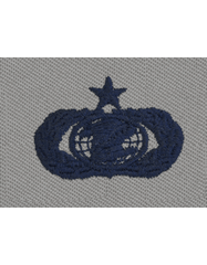 AIR FORCE SENIOR METEOROLOGIST BADGE ON ABU SEW ON CLOTH - Saunders Military Insignia