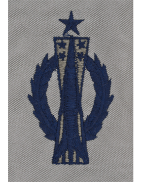 Air Force Senior Missile Operator Badge on ABU Cloth