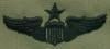 AIR FORCE SENIOR PILOT BADGE IN ABU CLOTH - Saunders Military Insignia