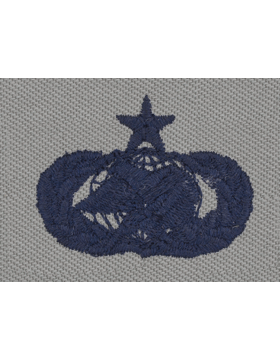 AIR FORCE SENIOR SUPPLY FUELS BADGE ON ABU CLOTH - Saunders Military Insignia