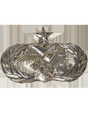 Air Force Senior Transportation Badge Chrome Finish