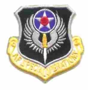 Air Force Special Operations Command Patch Embroidered