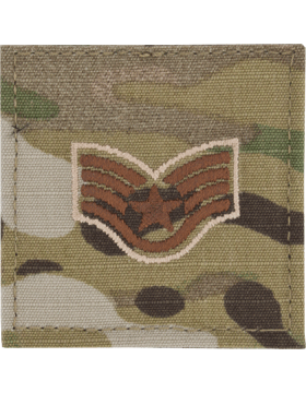 Air Force Staff Sergeant Scorpion Patch With Fastener