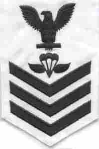 Aircrew Survival Equipment man US Navy Rating - Saunders Military Insignia