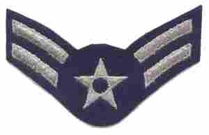Airman 2nd Class USAF Chevron Insignia Premium Quality