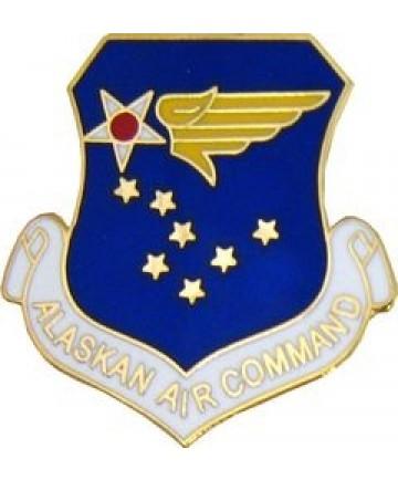 Alaska Air Command Unit Crest Emblem Insignia Collectors