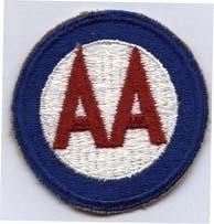 Anti Aircraft Artillery Command Patch