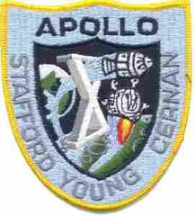 APOLLO 10 Patch, 4 inch by Saunders Military Insignia