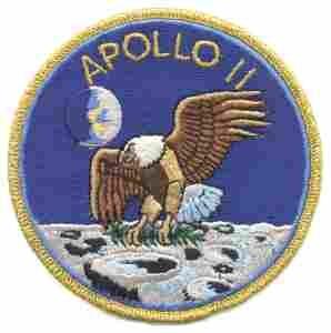 APOLLO 11 Patch, 4 inch