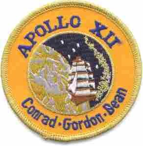 APOLLO 12 Patch, 3 inch by Saunders Military Insignia