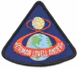 APOLLO 8 Patch, 3 inch
