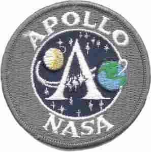 APOLLO PROGRAM Patch, 3 inch