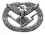 Career Counselor Identification Badge by Saunders Military Insignia