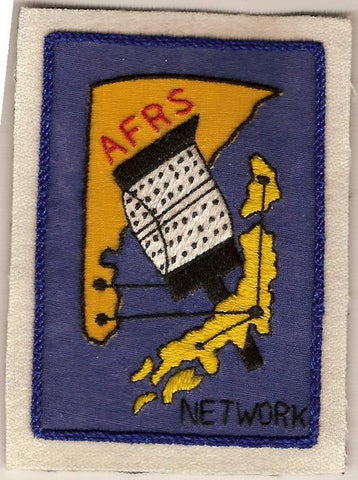 Armed Forces Radio Japan color patch, Patch by Saunders Military Insignia