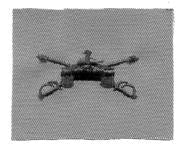 Armor desert, Army Branch Service - Saunders Military Insignia