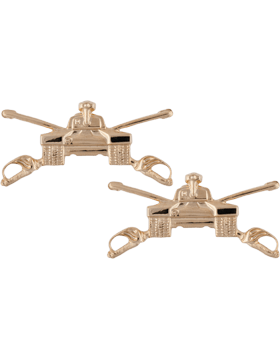 Armor Officer Army branch service badge by Saunders Military Insignia