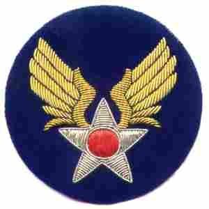 Army Air Force Bullion Patch