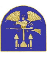 Army Amphibious Forces metal hat pin