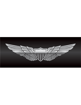 Army Aviator wings bumper sticker by Saunders Military Insignia
