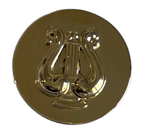 Army Band Enlisted Branch Of Service collar insignia - Saunders Military Insignia