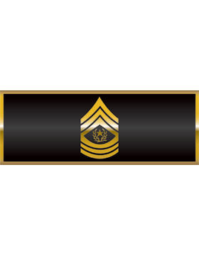 Army Command Sergeant bumper sticker by Saunders Military Insignia