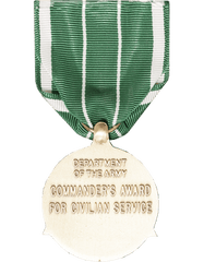 Army Commanders Award For Civilian Service Medal - Saunders Military Insignia
