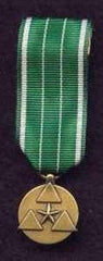 ARMY COMMANDERS AWARD FOR CIVILIAN SERVICE Miniature Medal by Saunders Military Insignia