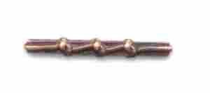Army Good Conduct 3 Knot (Bronze) Ribbon Device by Saunders Military Insignia
