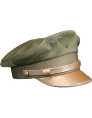 Army Green Service Uniform Service Cap - Saunders Military Insignia