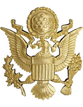 Army Male Officers Cap Device - Saunders Military Insignia