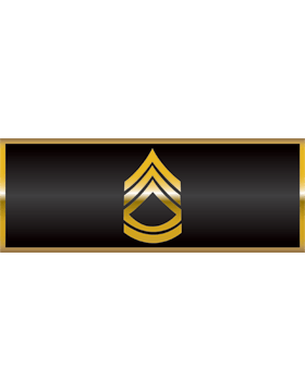 Army Master Sergeant bumper sticker by Saunders Military Insignia