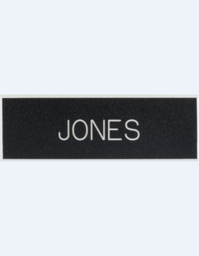 Army Regulation Plastic Name Plate