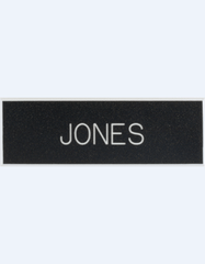 Army Regulation Plastic Name Plate by Saunders Military Insignia