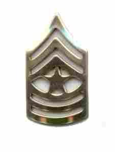 Army Sergeant Major Chevron, Collar size by Saunders Military Insignia