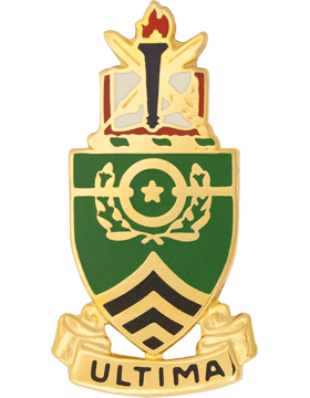 Army Sergeants Major Academy unit crest - Saunders Military Insignia
