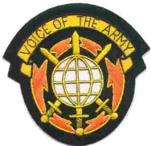 Army Signal Command patch, Patch, Handmade