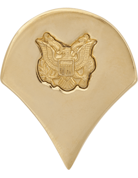 Army Specialist 4th Chevron rank insignia badge by Saunders Military Insignia