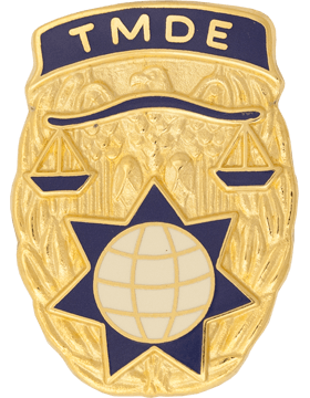 Army Test Measurement and Diagnostic Equipment Activity Unit Crest TMDE