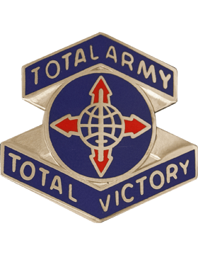 Army Total Personnel Command Unit Crest - Saunders Military Insignia