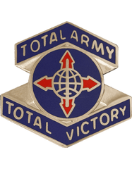 Army Total Personnel Command Unit Crest - Saunders Military Insignia