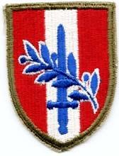 Austrian Occupation Headquarters Forces Patch
