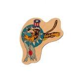 AVG Flying Tigers Patch, leather, handpainted - Saunders Military Insignia