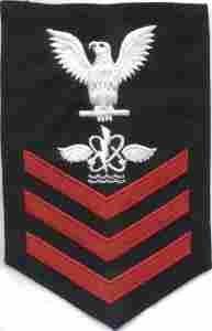 Aviation Antisubmarine Warfare Operator Navy Rating badge by Saunders Military Insignia