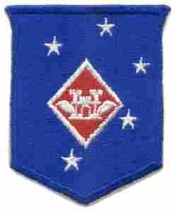 Aviation Engineer I Corps Patch, Authentic WWII Cut Edge - Saunders Military Insignia