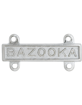 Bazooka Qualification Bar or Q Bar by Saunders Military Insignia